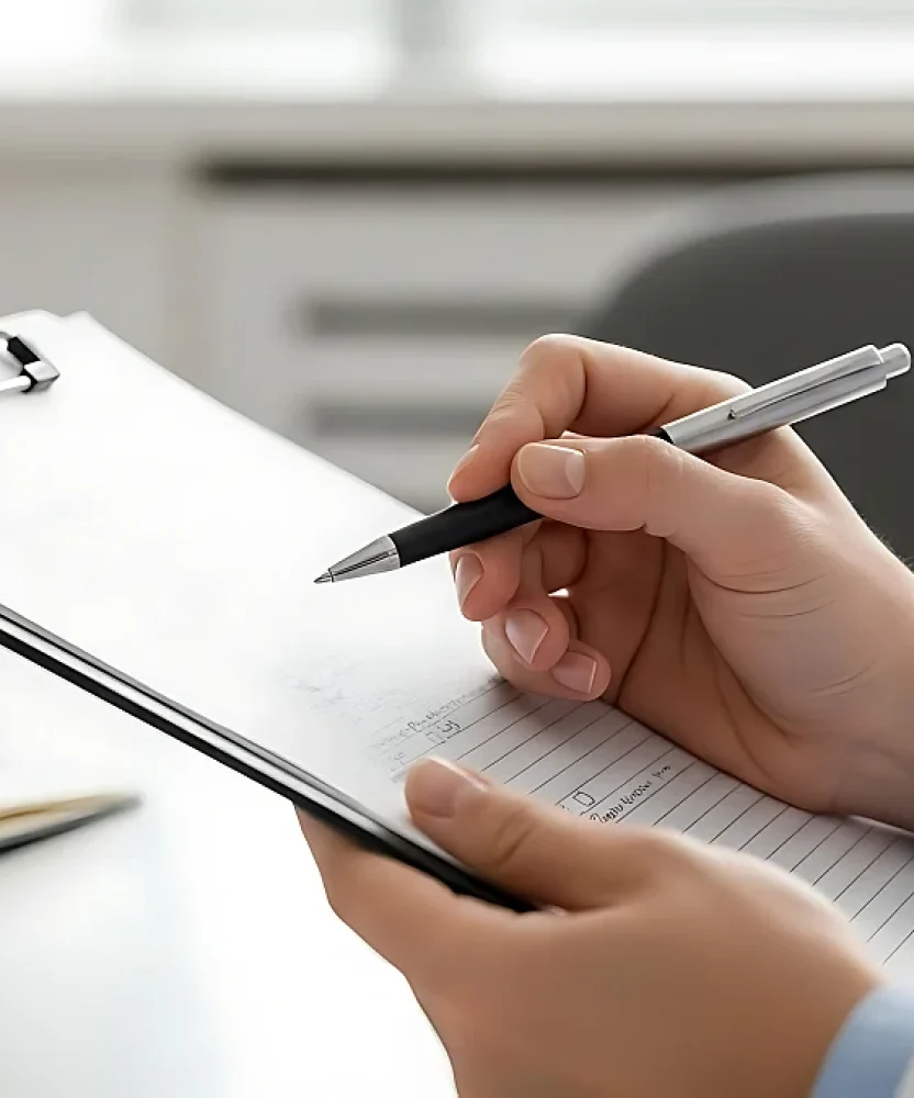 Patient Consultation With Clipboard Discussion in Houston, TX | PH Med