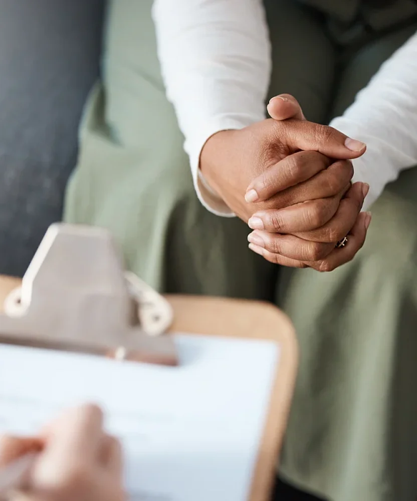 Close Up Hand Consultation Between Doctor And Patient in Houston, TX | PH Med