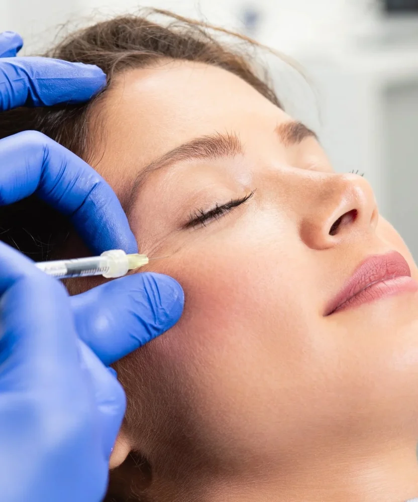 Woman Receiving Dysport Treatment Being Performed in Houston, TX | PH Med